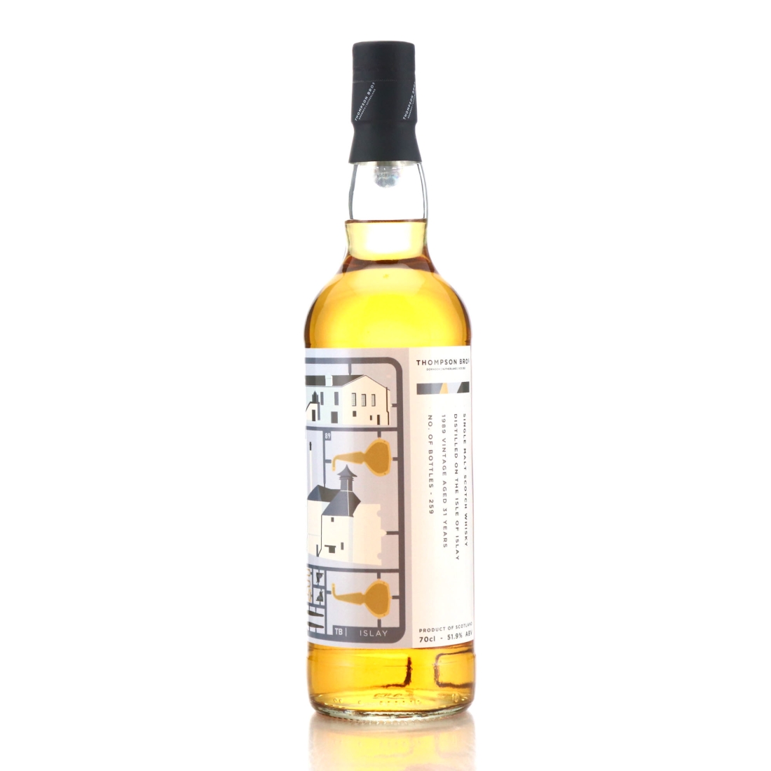 Islay Single Malt 1989 Thompson Brothers 31 Year Old