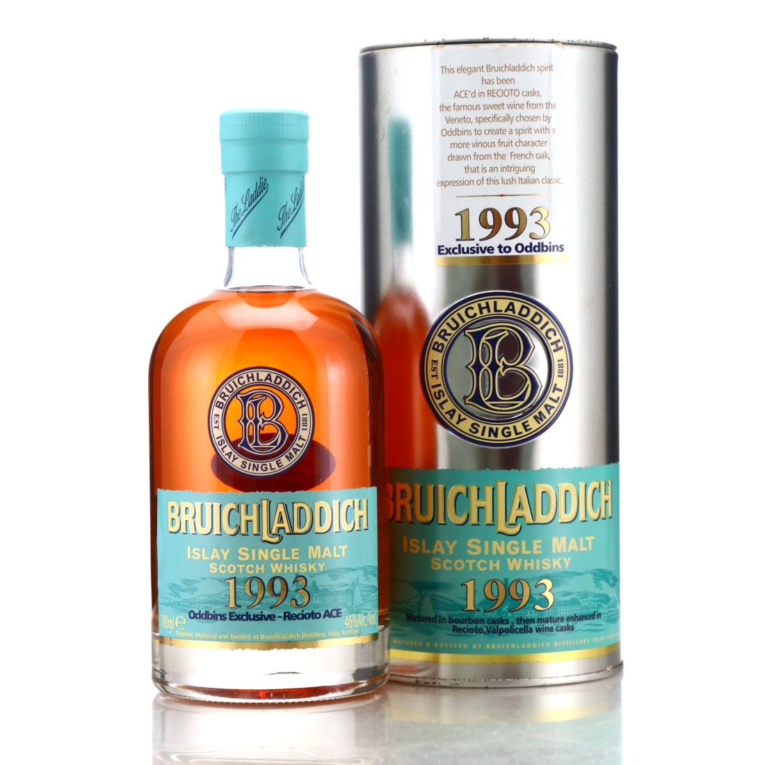 Bruichladdich 1993 Recioto Finish 13 Year Old / Oddbins