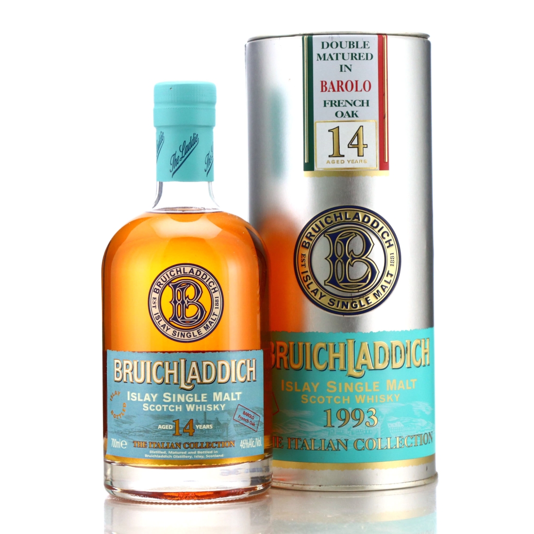 Bruichladdich 1993 Barolo French Oak 14 Year Old / The Italian Collection
