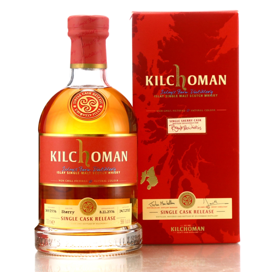 Kilchoman 2006 Single Sherry Cask #369 / RMW