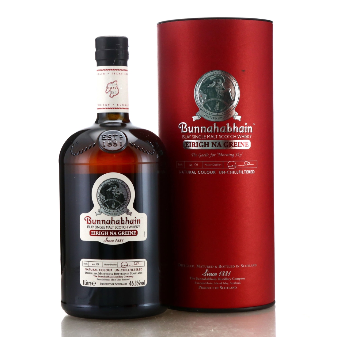 Bunnahabhain Eirigh Na Greine Batch #1 1 Litre