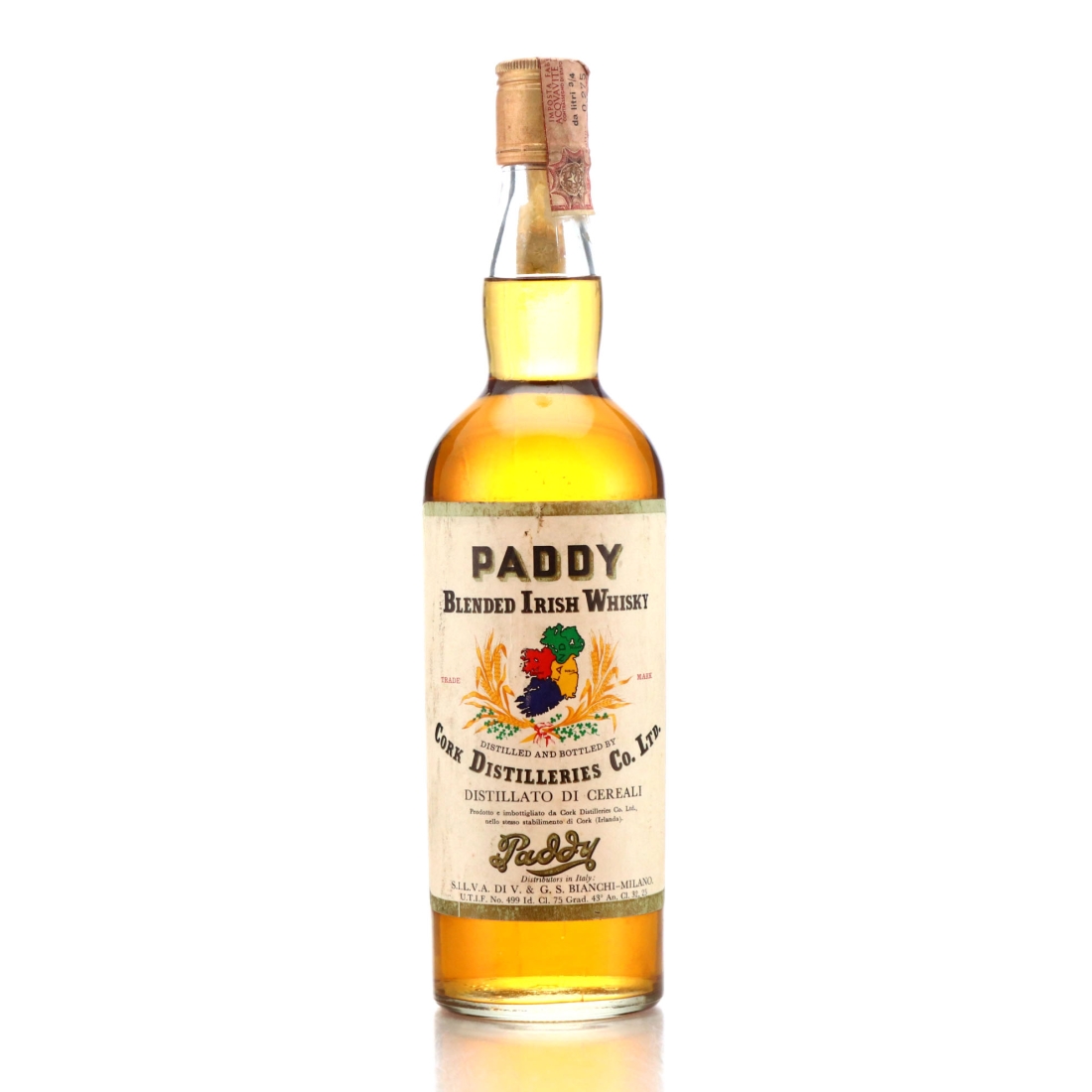 Paddy Irish Whisky 1960s