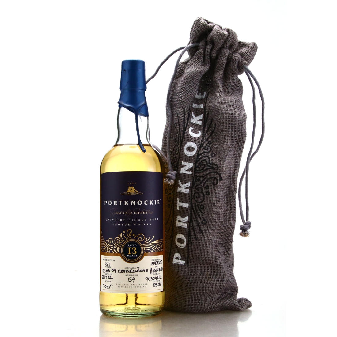 Craigellachie 2009 Portknockie 13 Year Old