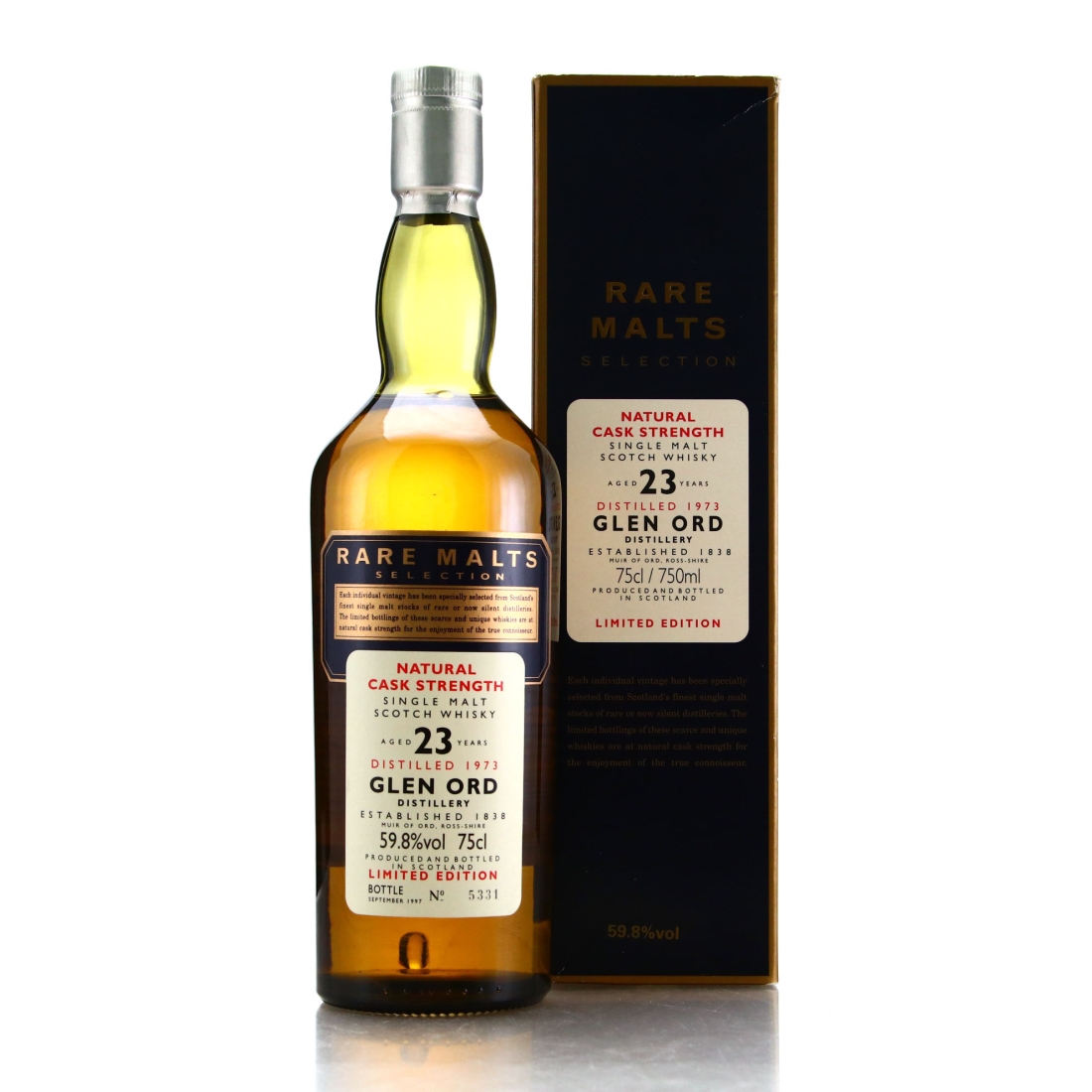 Glen Ord 1973 Rare Malt 23 Year Old 75cl / 59.8%