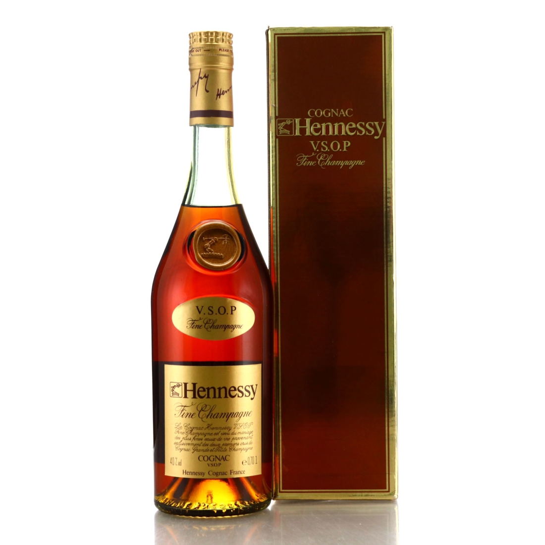 Hennessy VSOP Fine Champagne Cognac 1970s