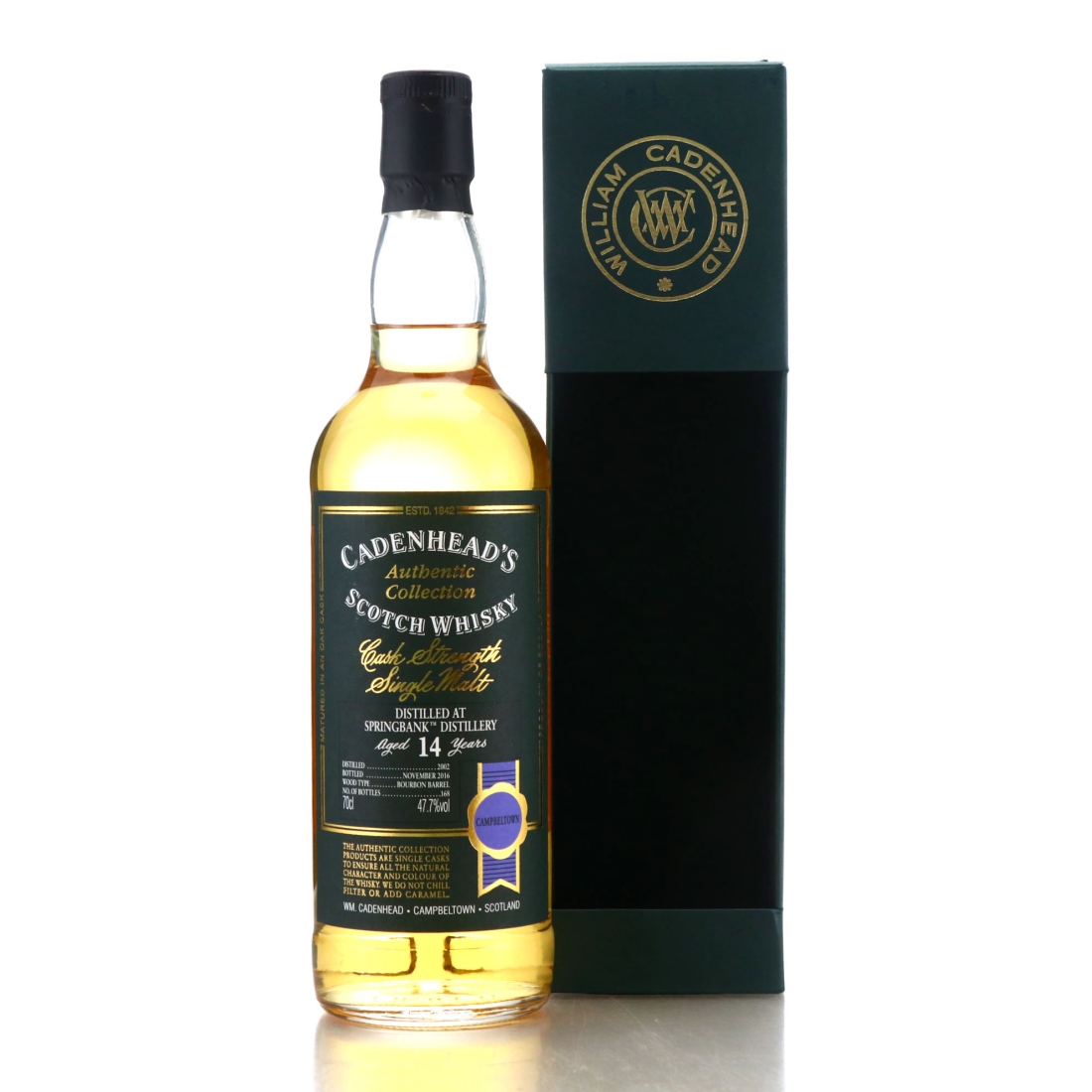 Springbank 2002 Cadenhead's 14 Year Old