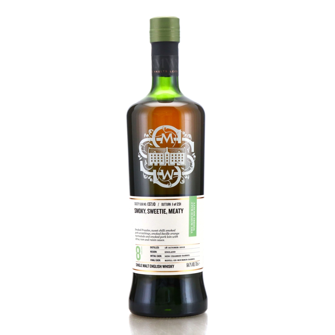 St George's 2012 SMWS 8 Year Old 137.10