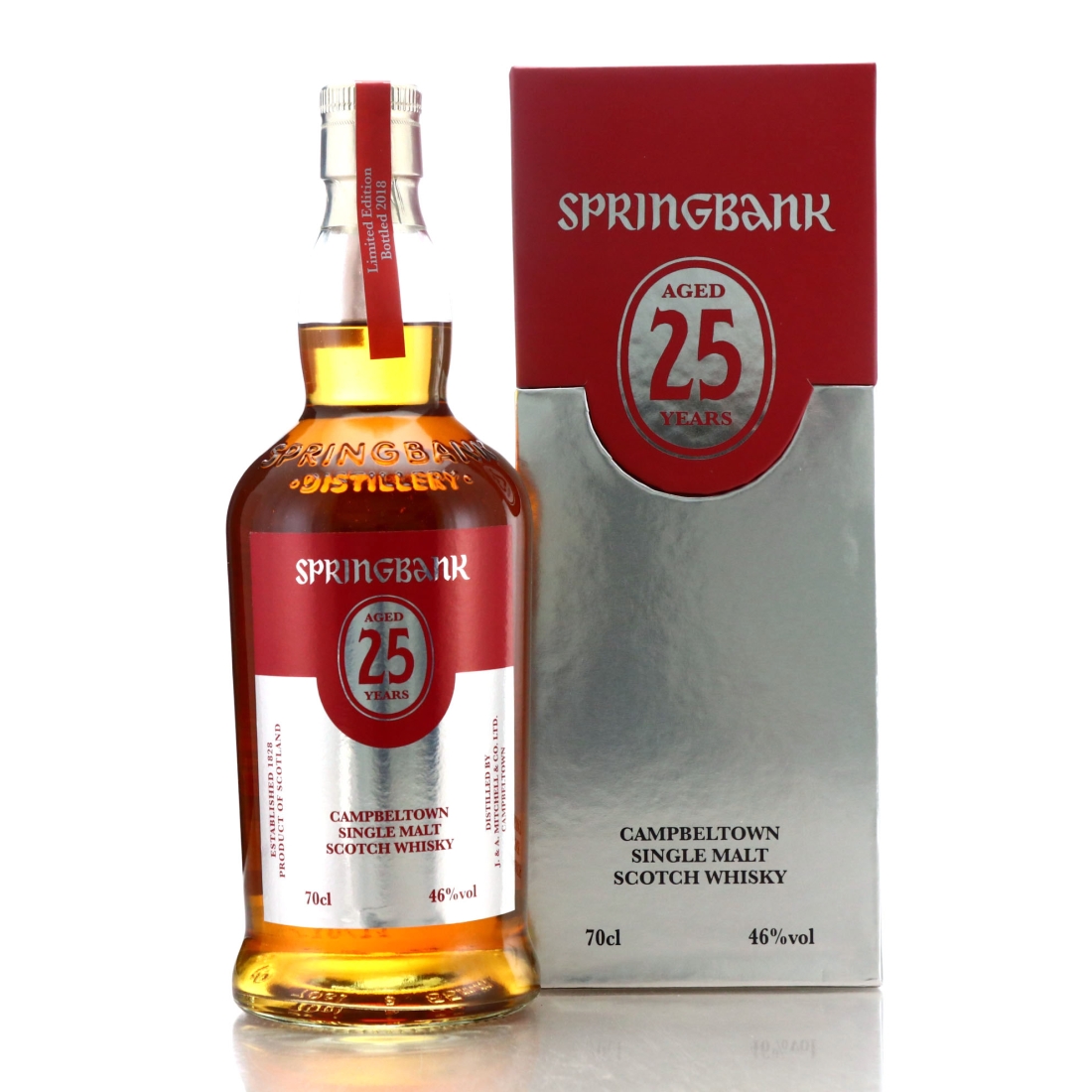 Springbank 25 Year Old 2018 Release