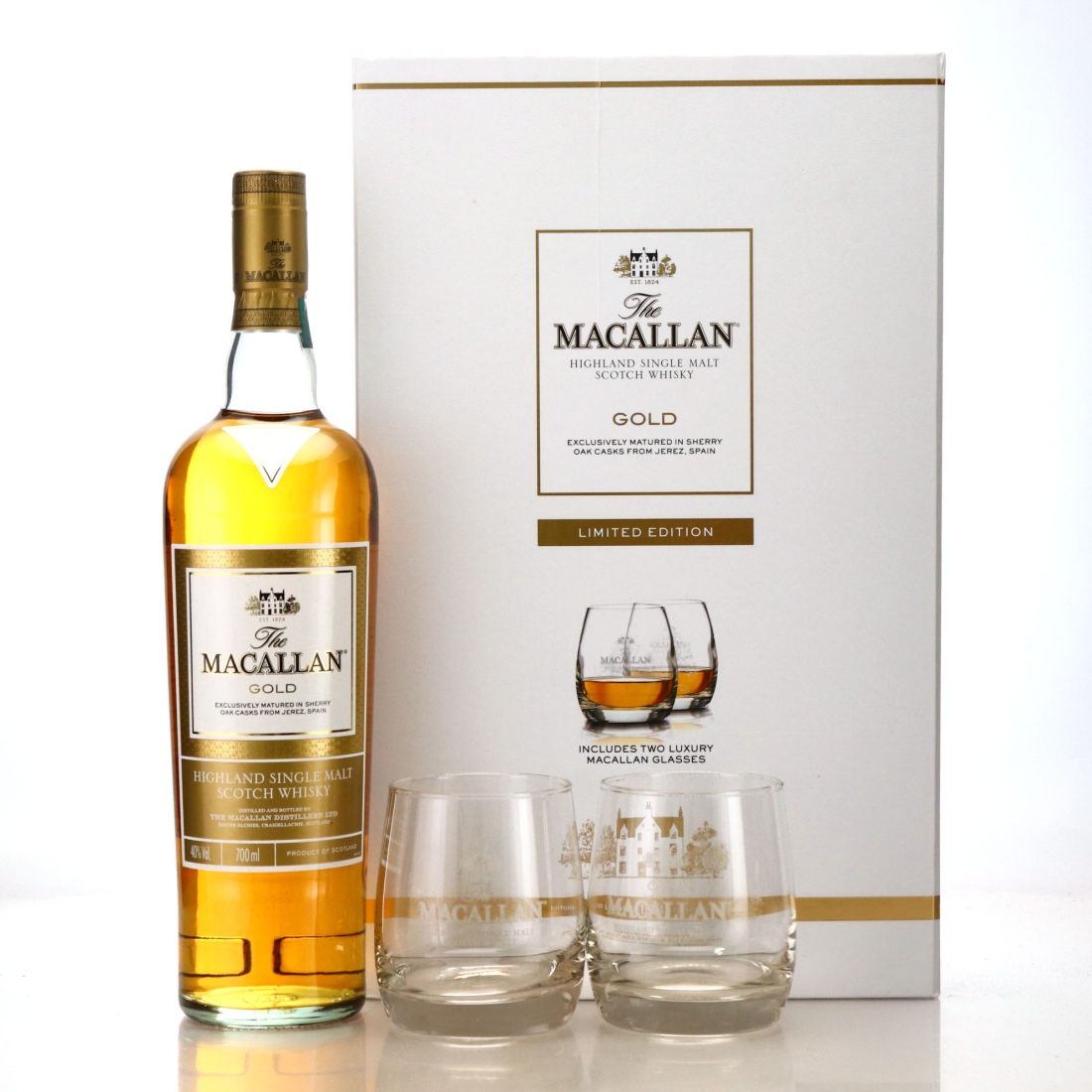 Macallan Gold Gift Pack