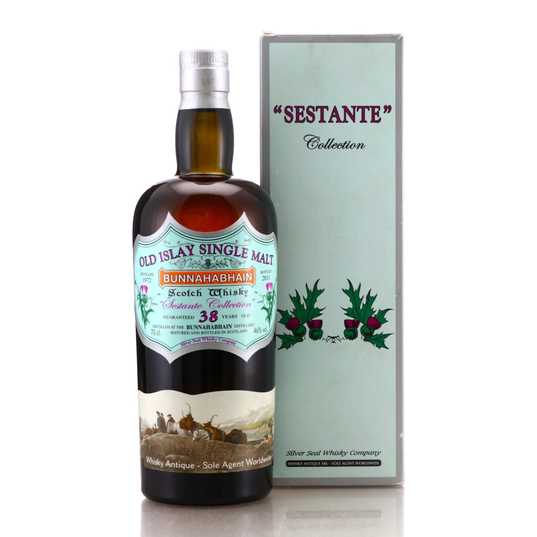 Bunnahabhain 1972 Silver Seal 38 Year Old / Sestante Collection