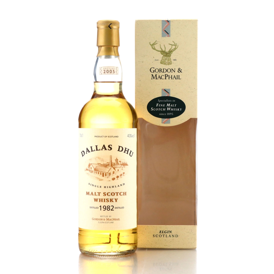Dallas Dhu 1982 Gordon and MacPhail bottled 2005