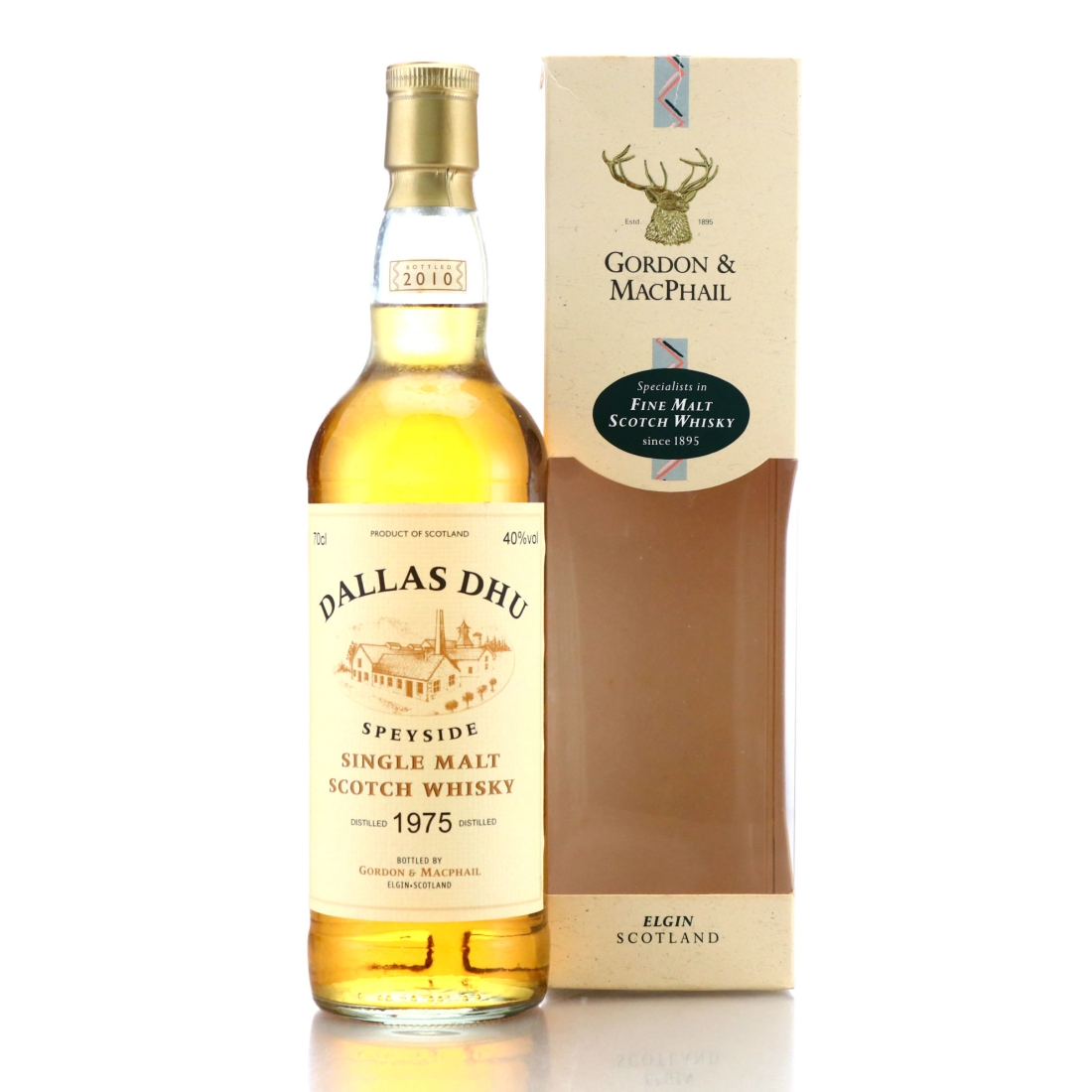 Dallas Dhu 1975 Gordon and MacPhail bottled 2010