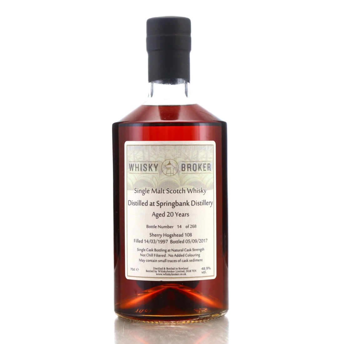 Springbank 1997 Whisky Broker 20 Year Old