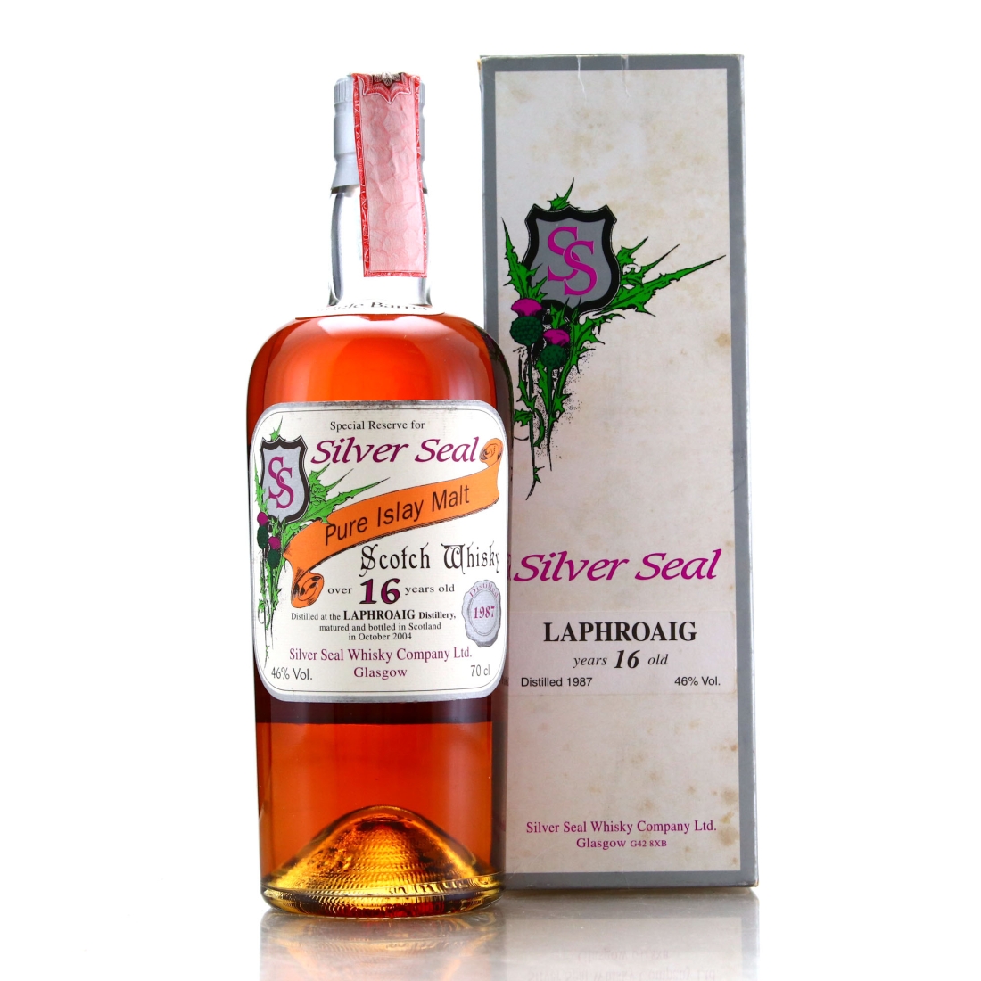 Laphroaig 1987 Silver Seal 16 Year Old