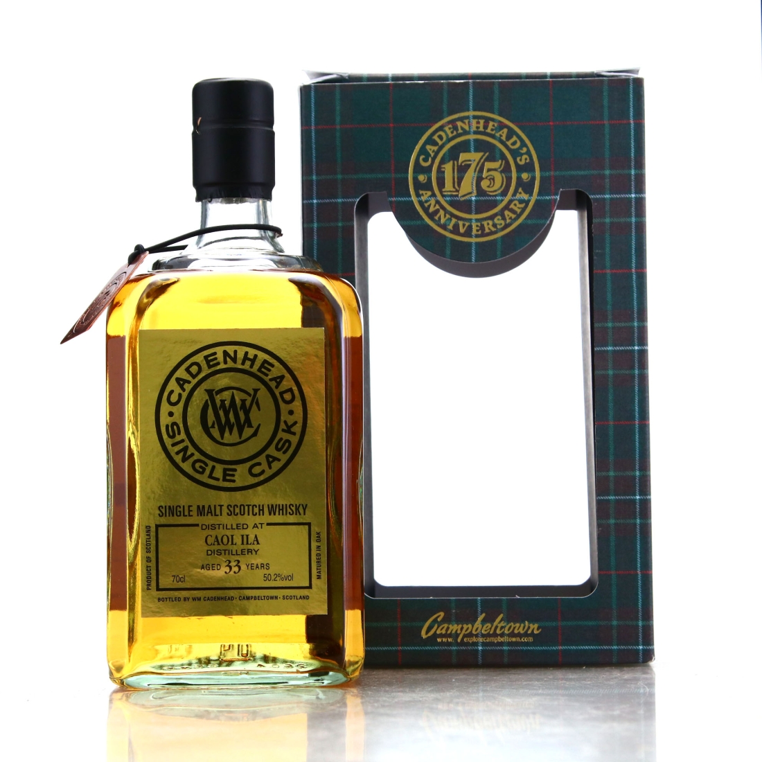 Caol Ila 1983 Cadenhead's 33 Year Old / 175th Anniversary