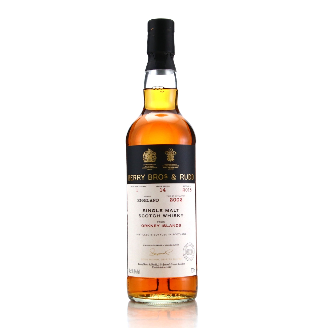 Orkney Single Malt 2002 Berry Brothers and Rudd 14 Year Old