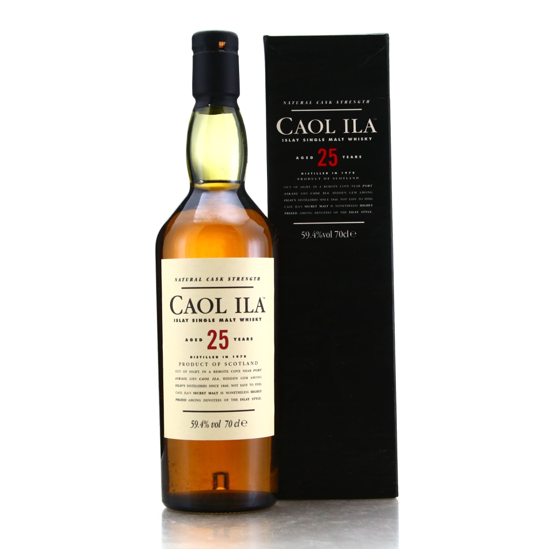 Caol Ila 1978 Cask Strength 25 Year Old