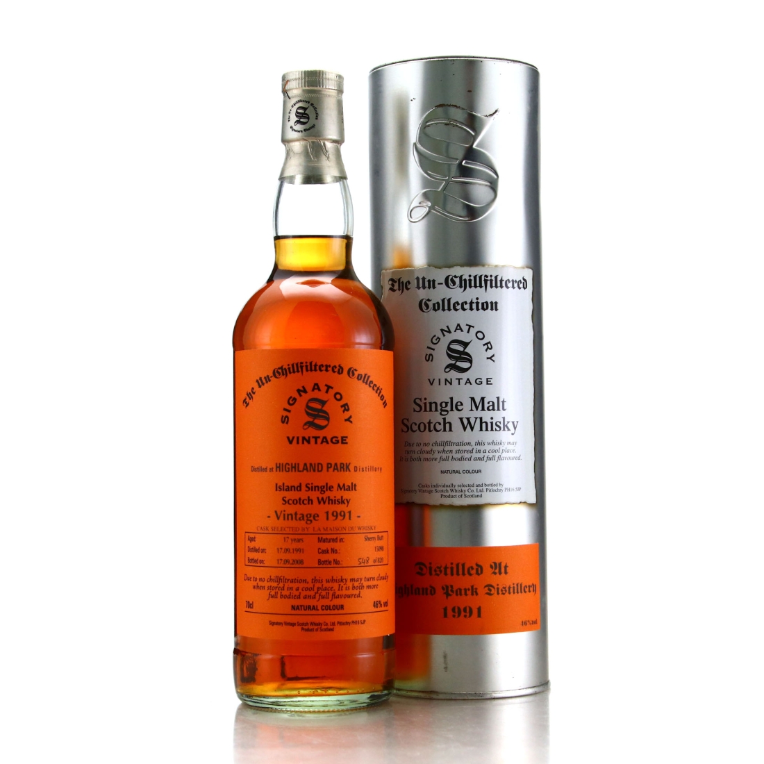 Highland Park 1991 Signatory Vintage 17 Year Old / LMDW