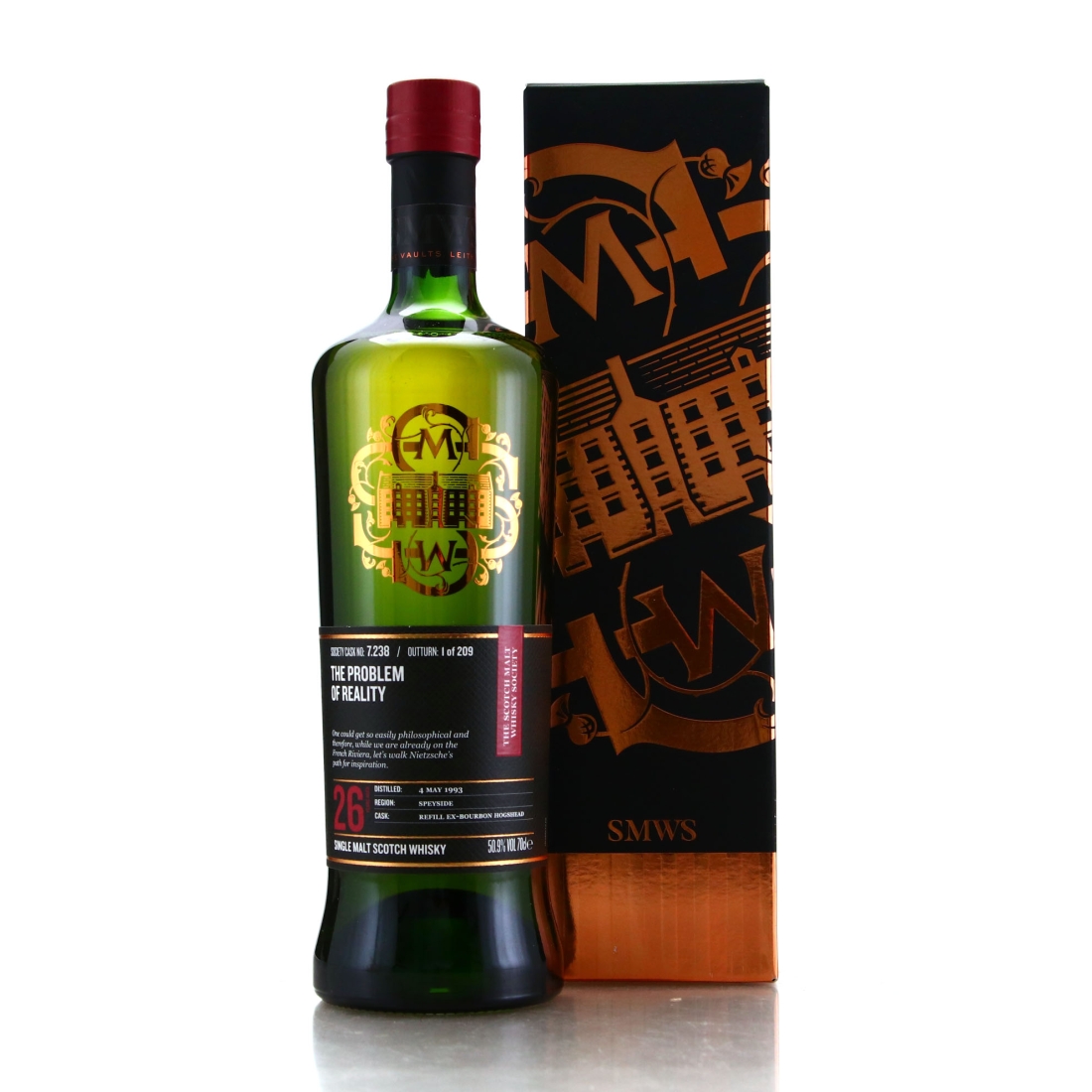 Longmorn 1993 SMWS 26 Year Old 7.238