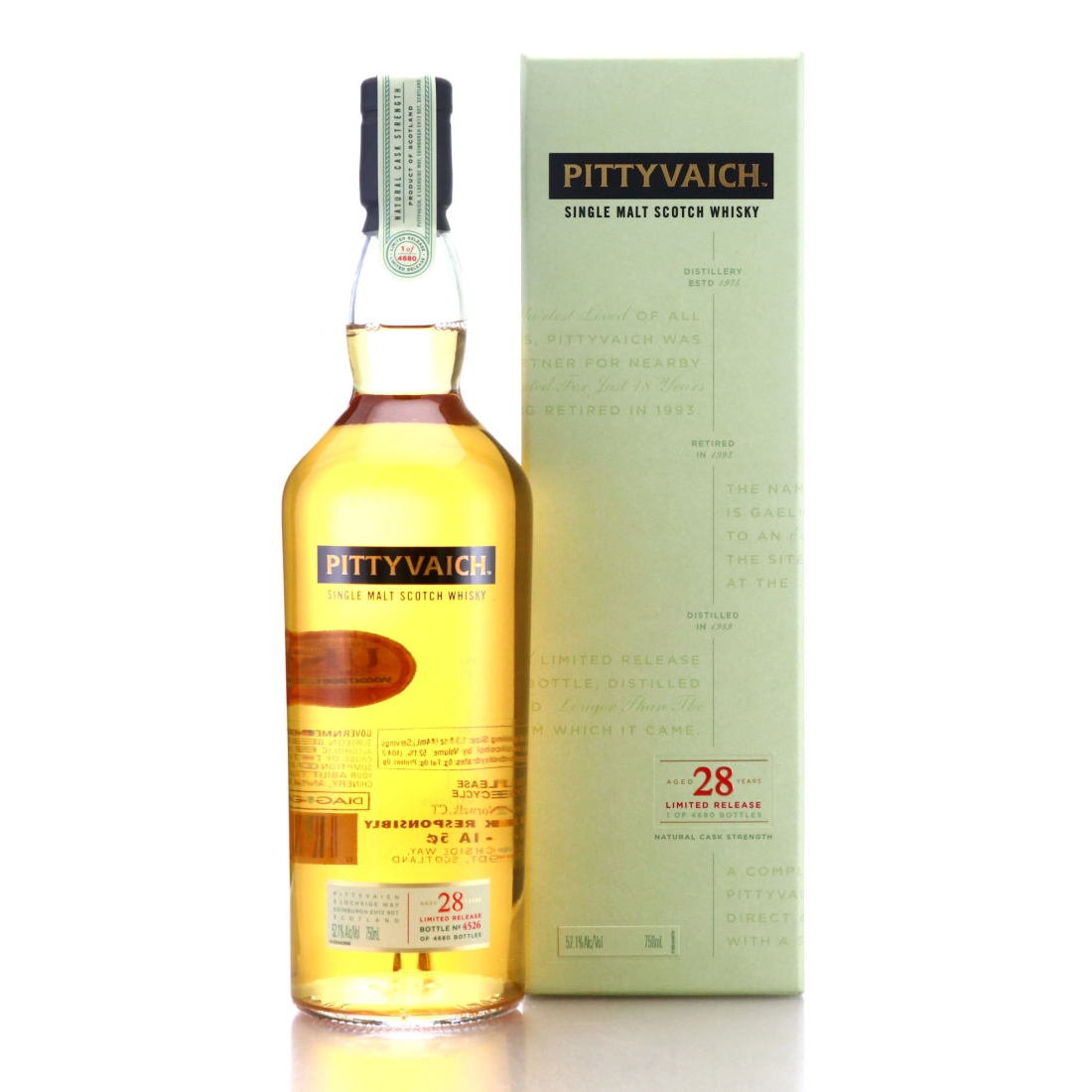 Pittyvaich 1989 Cask Strength 28 Year Old