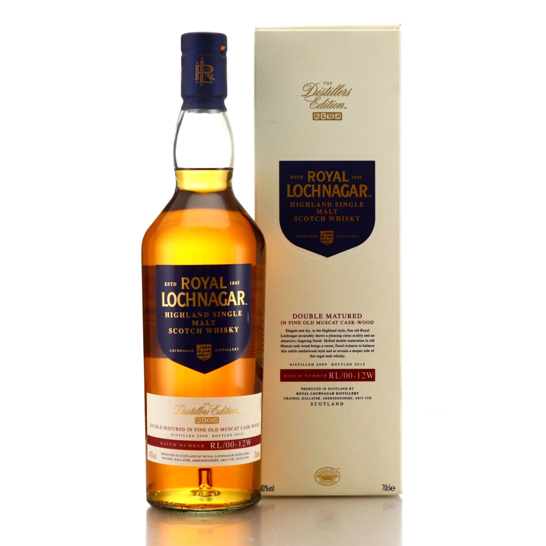 Royal Lochnagar 2000 Distillers Edition RL/00-12W