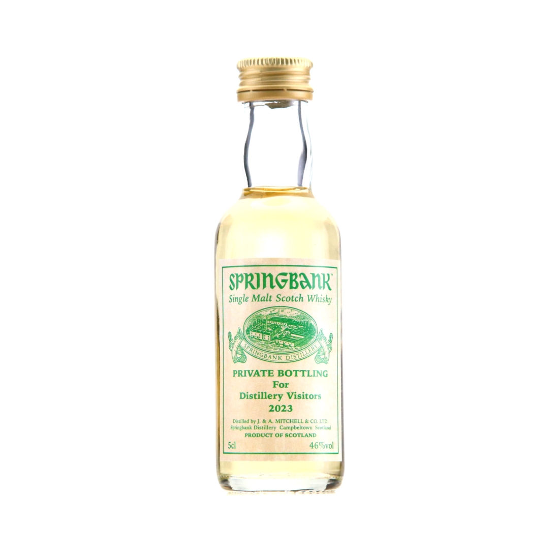 Springbank Distillery Visitors 2023 Miniature