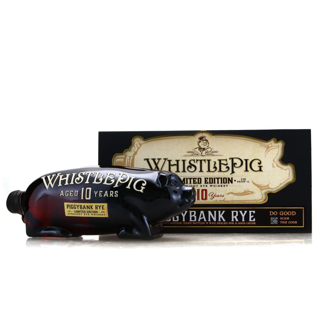 Whistlepig 10 Year Piggybank Rye Decanter