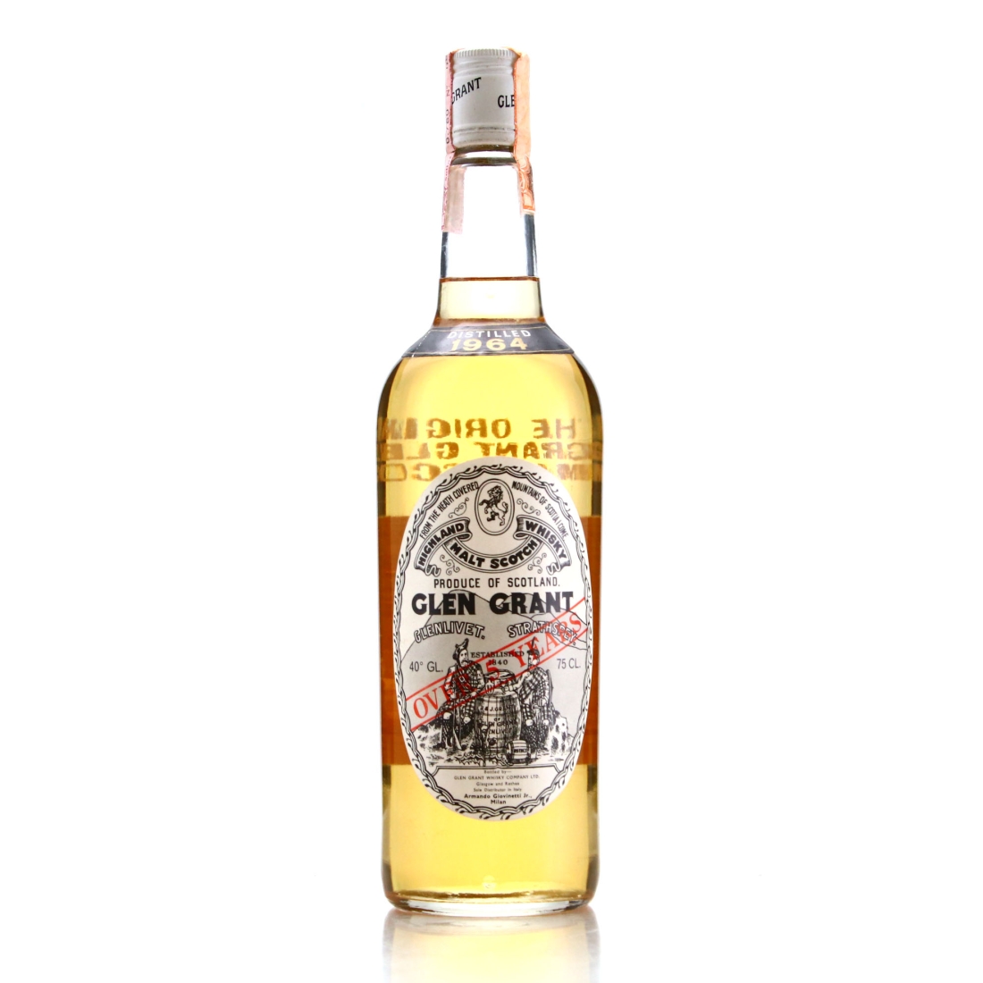 Glen Grant 1964 5 Year Old / Giovinetti Import
