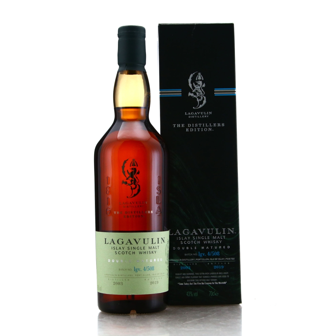 Lagavulin 2003 Distillers Edition lgv.4/508