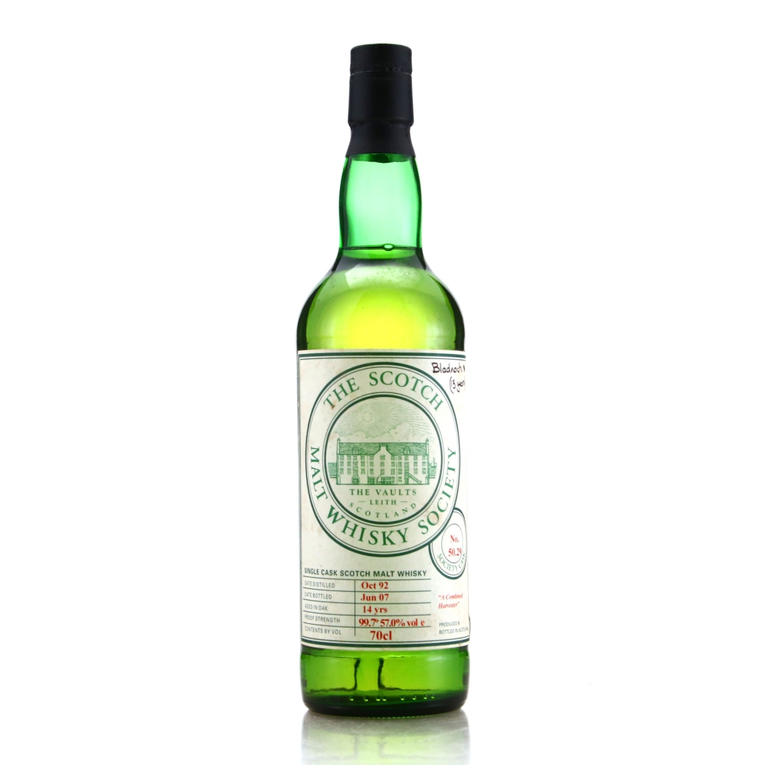 Bladnoch 1992 SMWS 14 Year Old 50.29