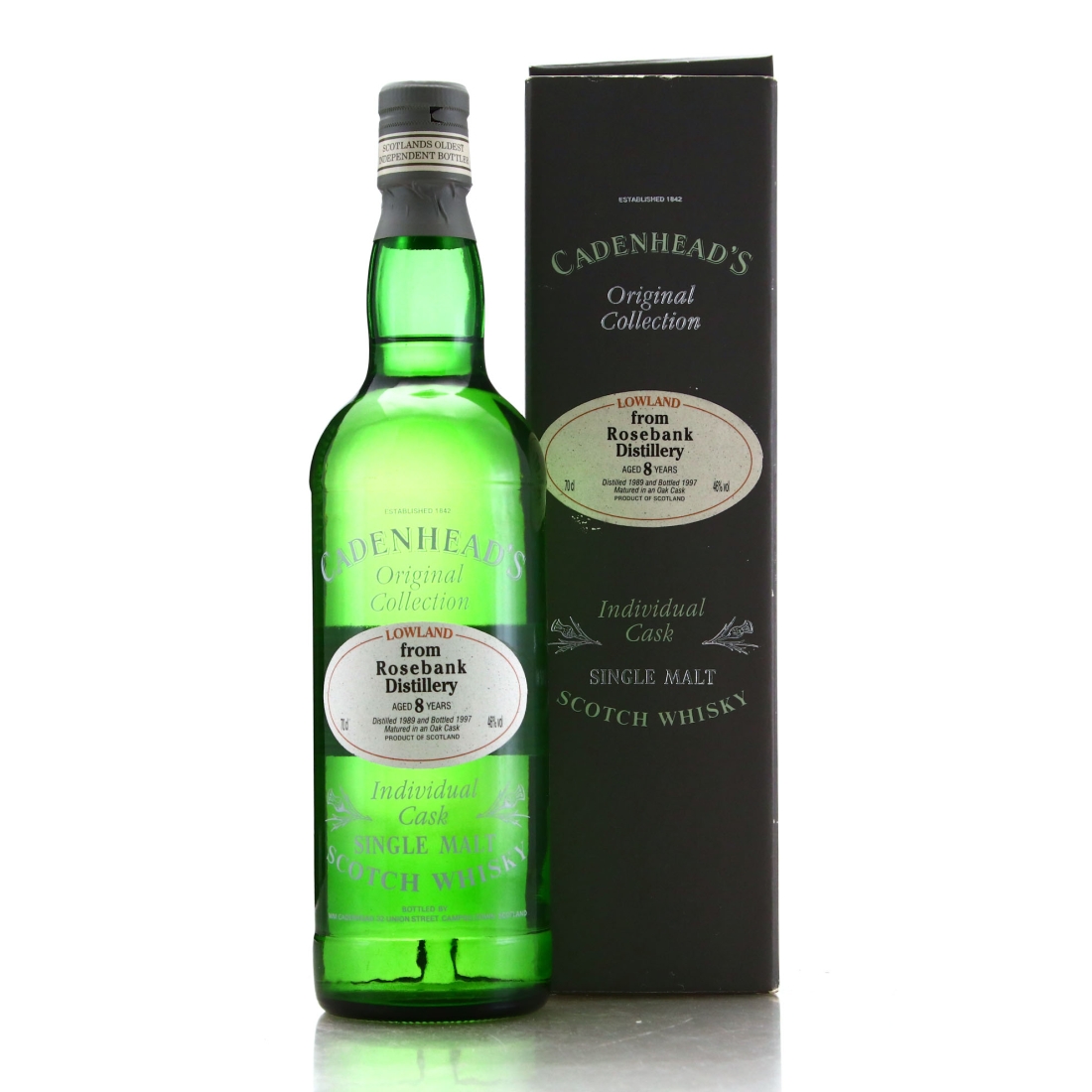 Rosebank 1989 Cadenhead's 8 Year Old