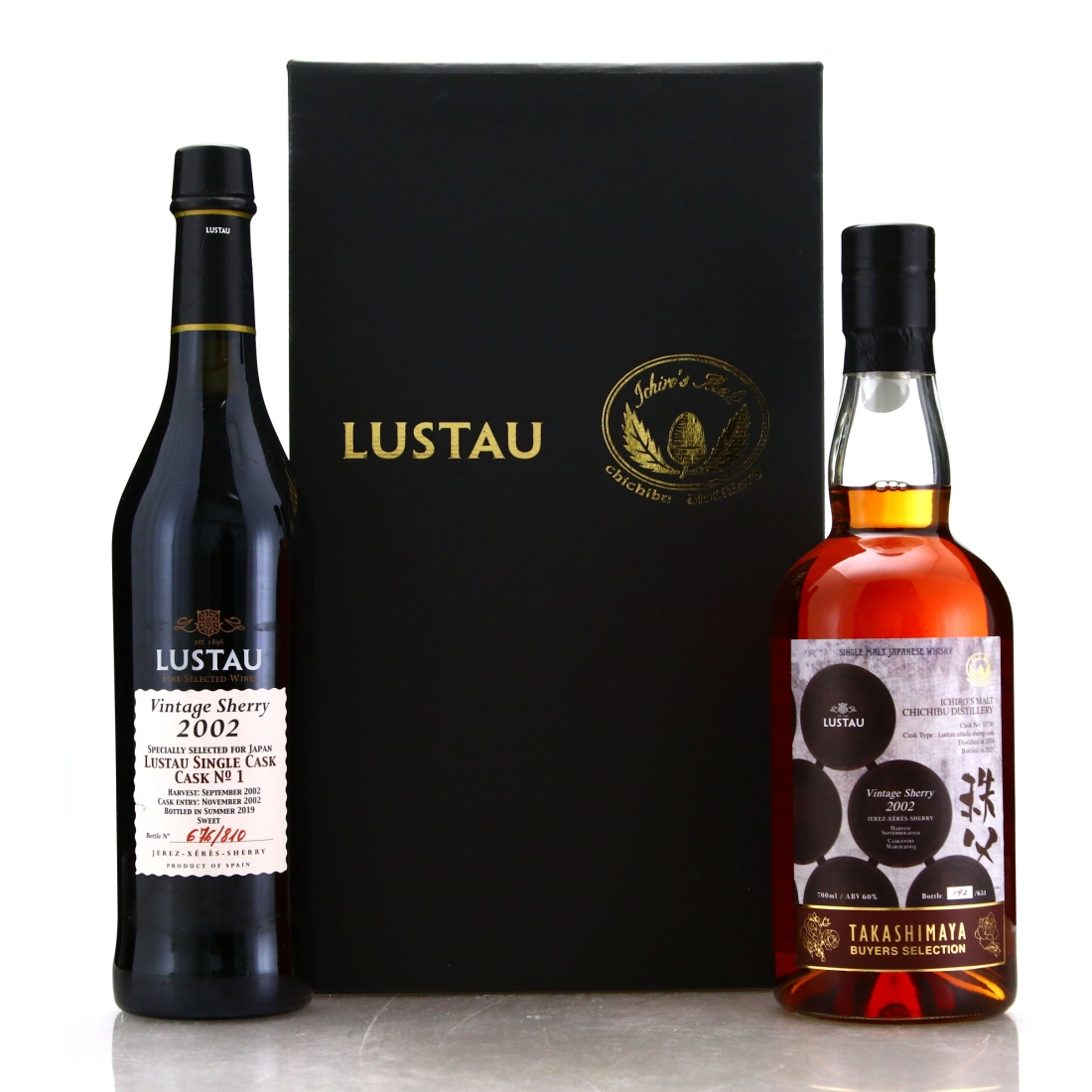 Chichibu 2014 Single Sherry Cask #13730 and Vintage Sherry / Takashimaya Buyers Selection