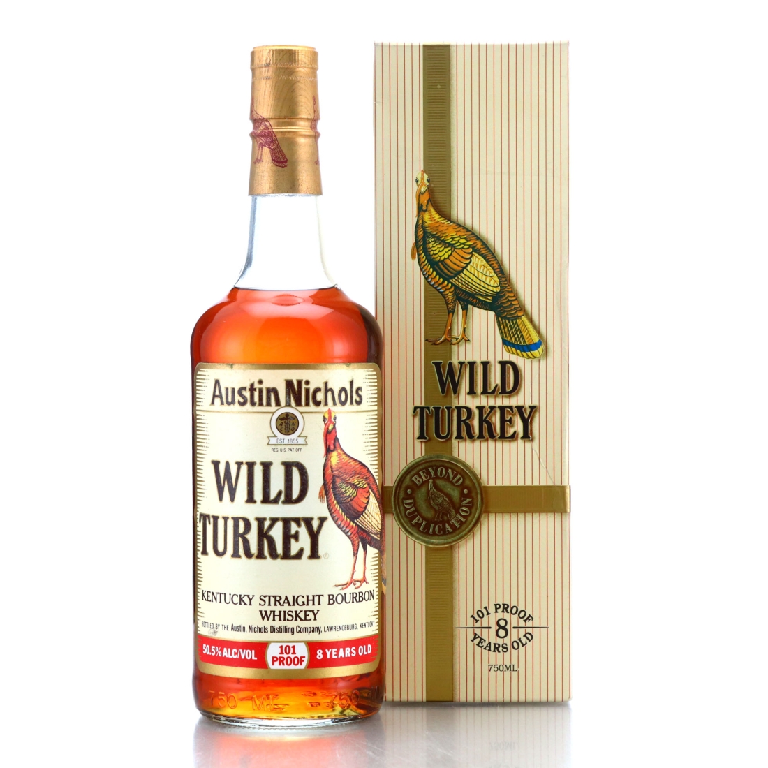 Wild Turkey 8 Year Old 101 Proof 1995