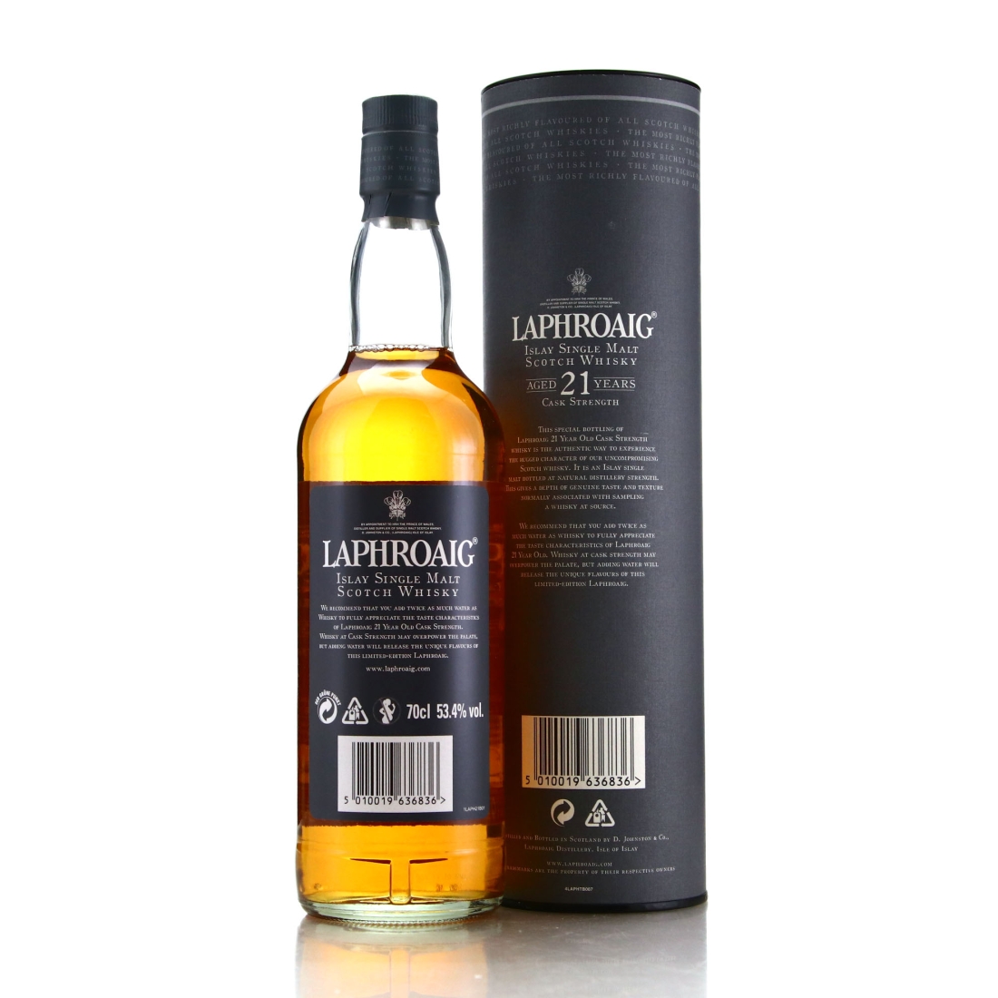 Image for Laphroaig 21 Year Old Cask Strength