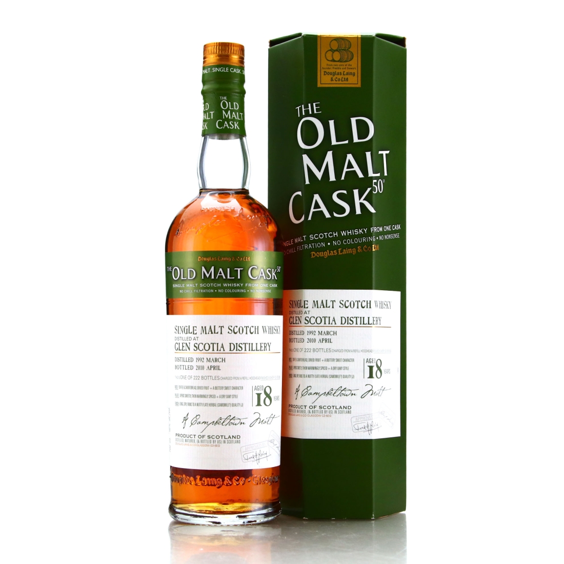 Glen Scotia 1992 Douglas Laing 18 Year Old