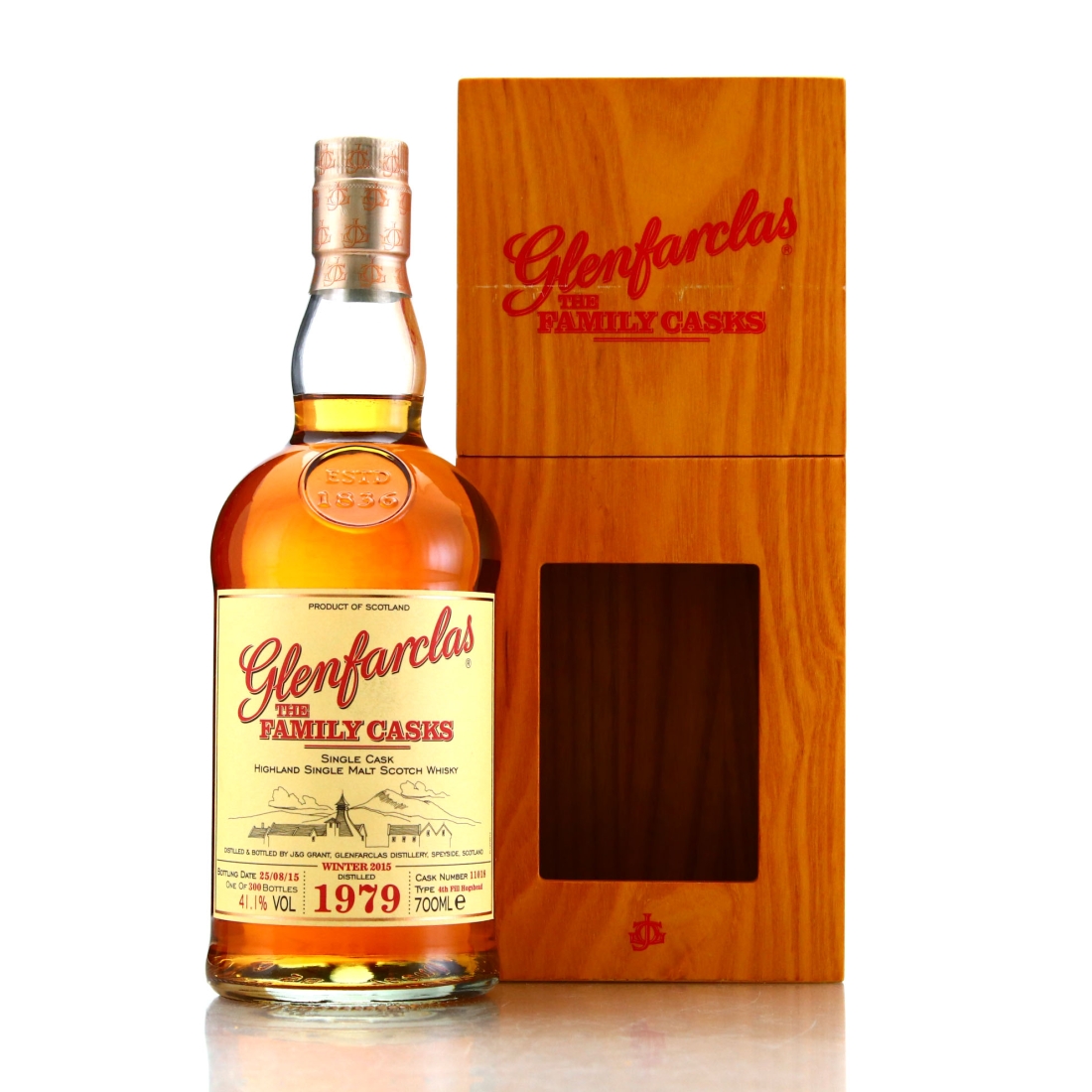 Glenfarclas 1979 Family Cask #11018 / Winter 2015