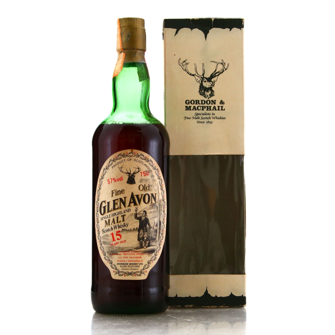 Glen Avon 15 Year Old Gordon and MacPhail / Sestante Import