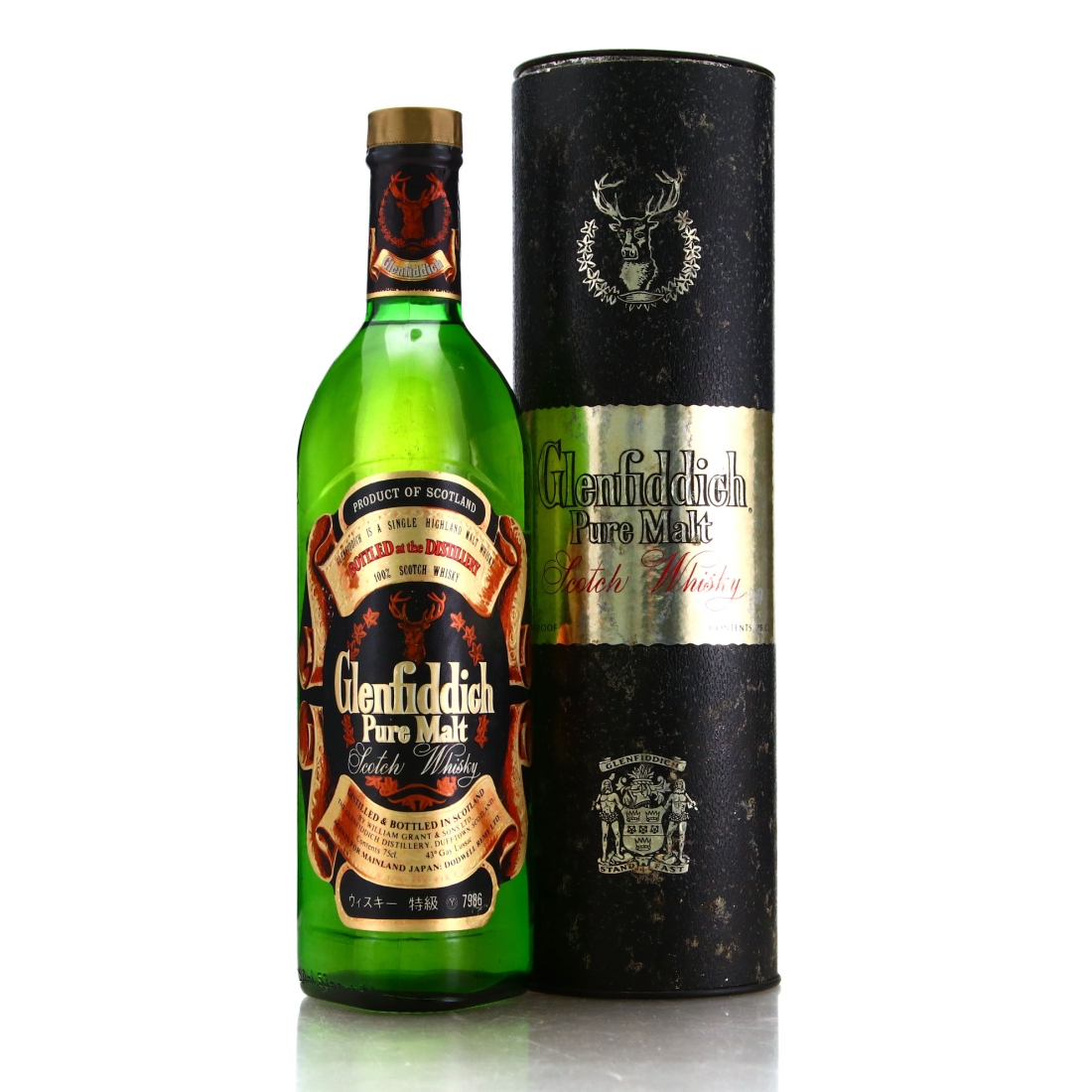 Glenfiddich Pure Malt / Japanese Import