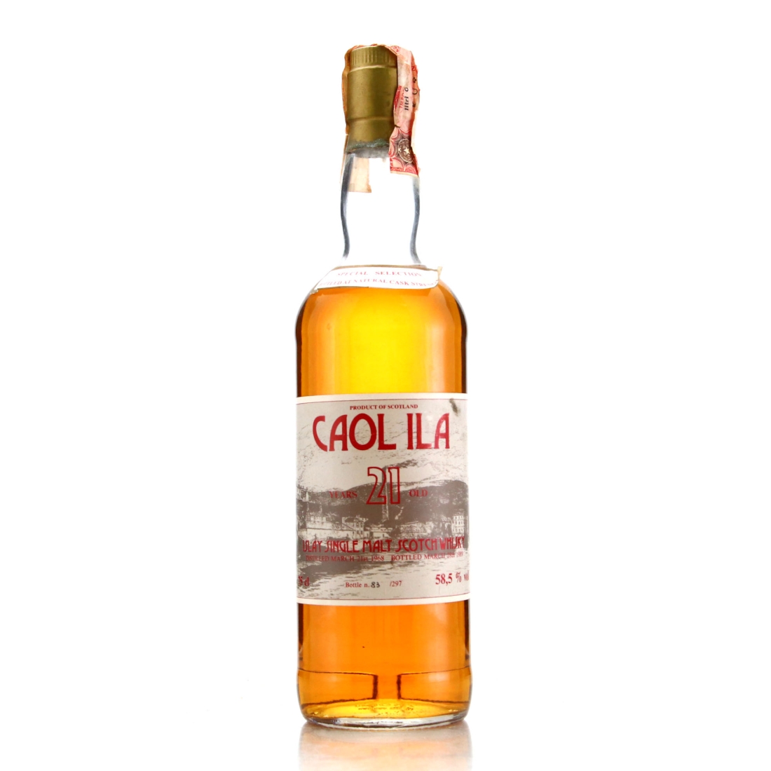Caol Ila 1968 Intertrade 21 Year Old Cask Strength