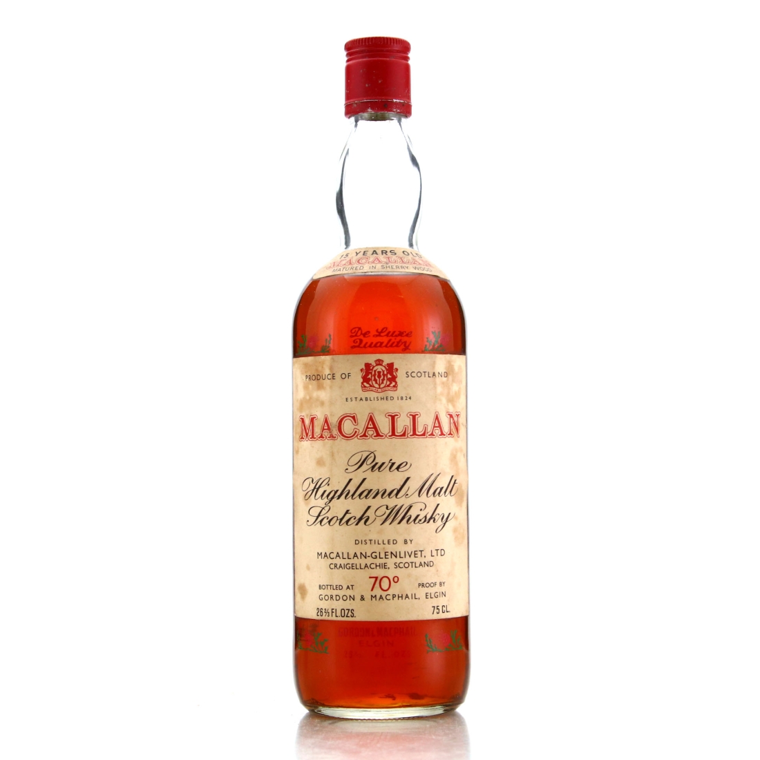 Macallan 15 Year Old Gordon and MacPhail 70 Proof