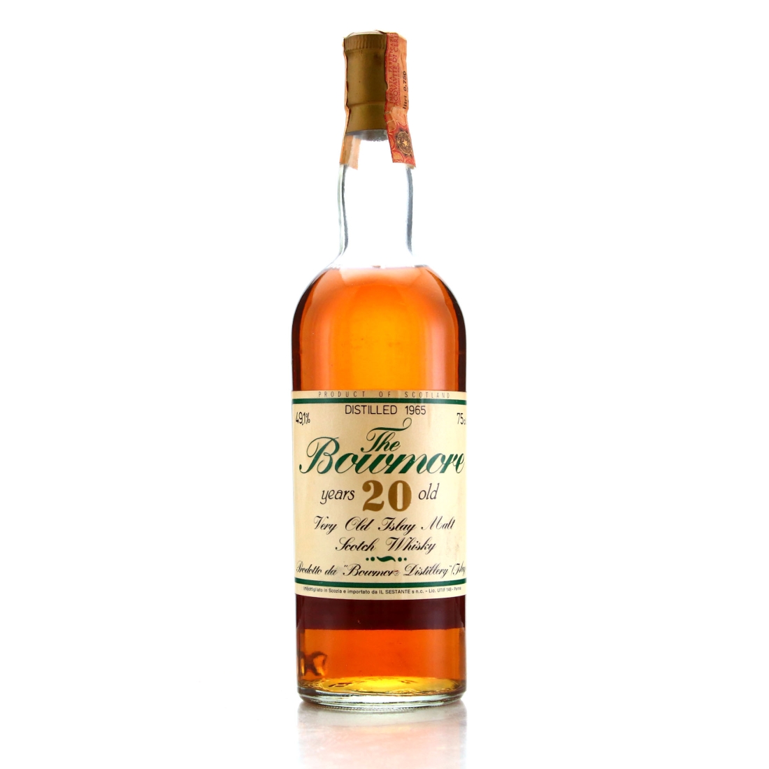 Bowmore 1965 Sestante 20 Year Old Cask Strength