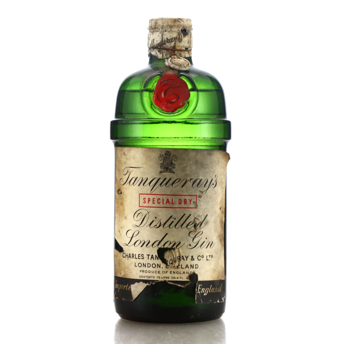 Tanqueray Special Dry English Gin circa 1950s
