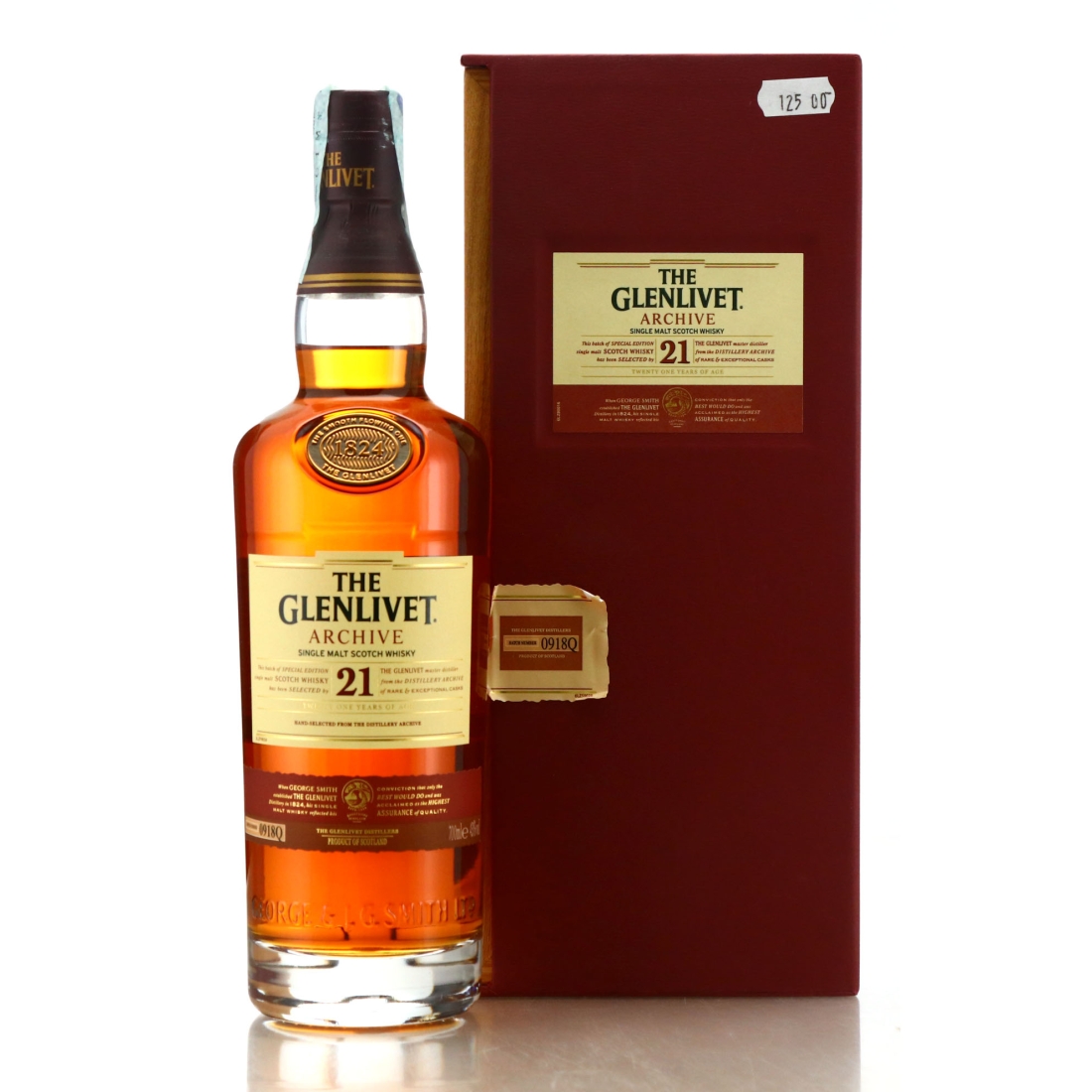 Glenlivet Archive  21 Year Old Batch #0918Q
