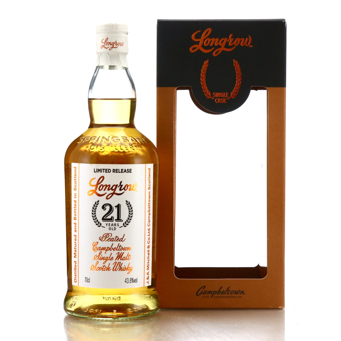 Longrow 21 Year Old Single Sherry Cask / UK