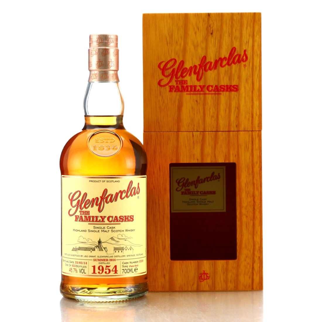 Glenfarclas 1954 Family Cask #1259 / Summer 2014