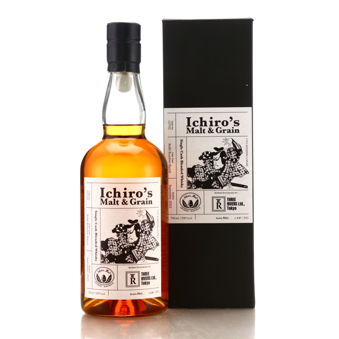 Ichiro's Malt and Grain Single Cask #10702 / Three Rivers