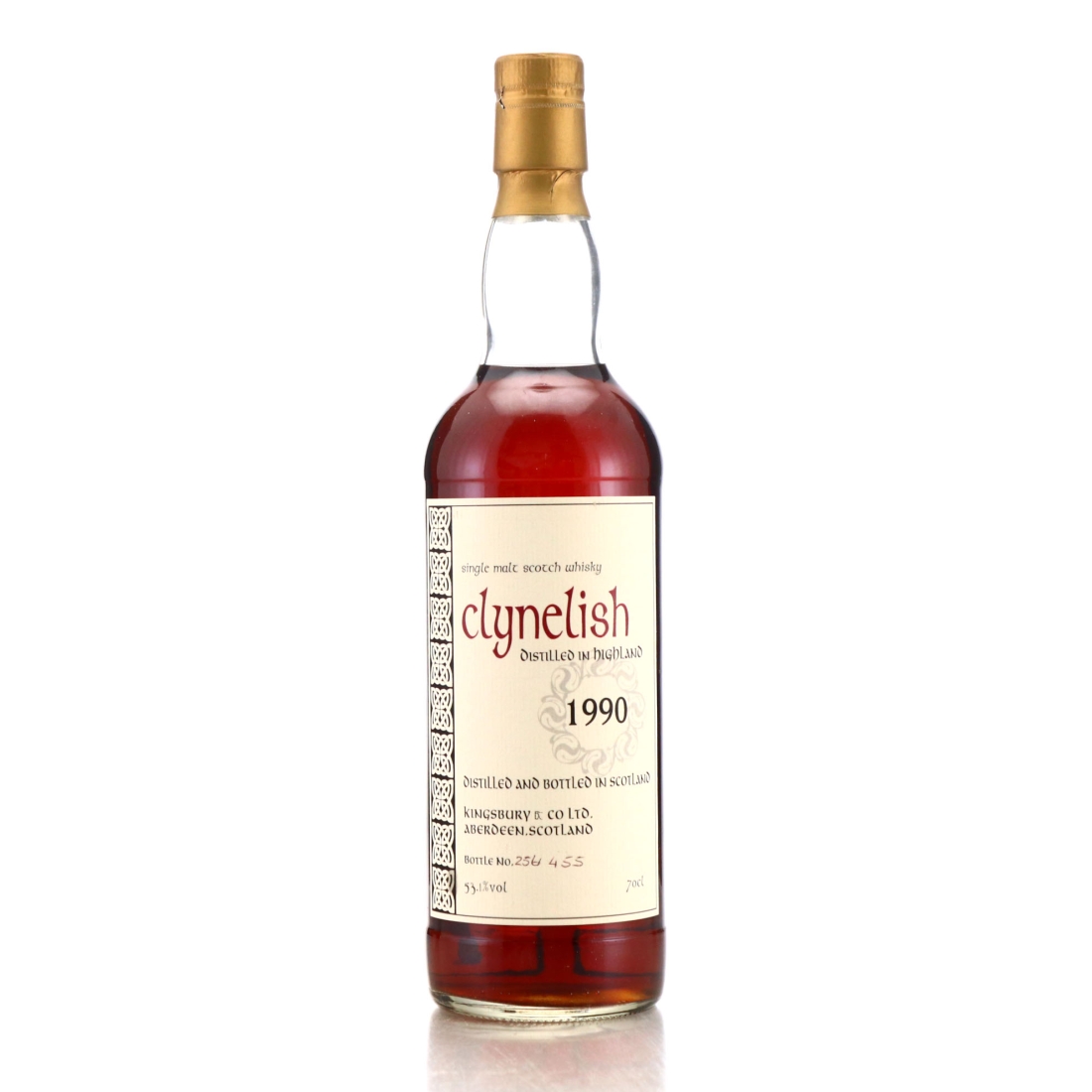 Clynelish 1990 Kingsbury 14 Year Old Celtic Label