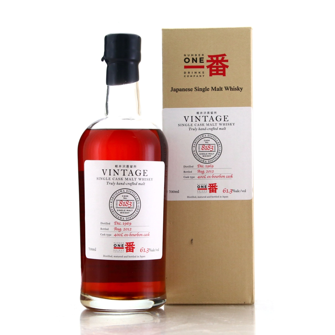 Karuizawa 1969 Single Bourbon Cask #8183