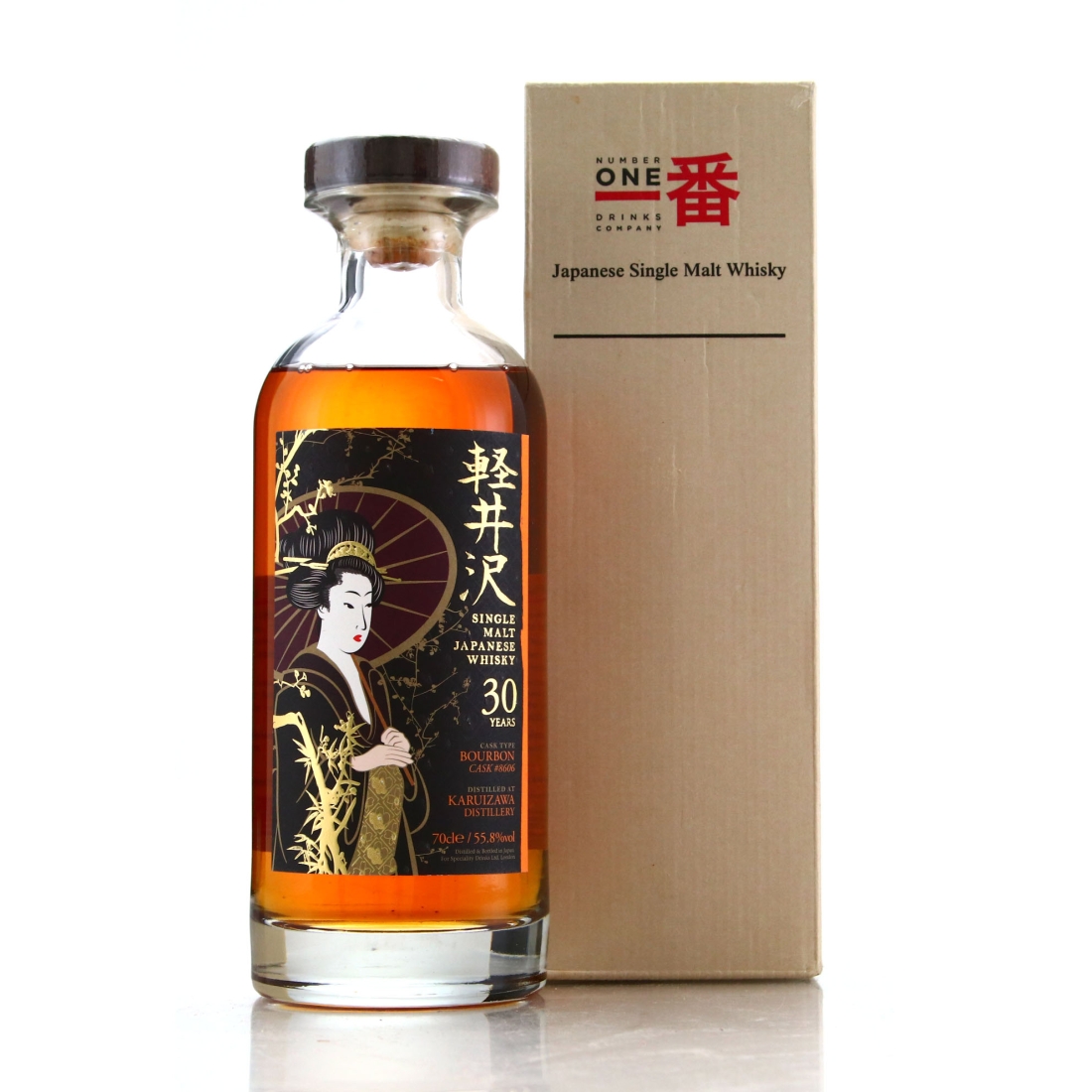 Karuizawa 1983 Single Bourbon Cask 30 Year Old #8606 / Geisha Label