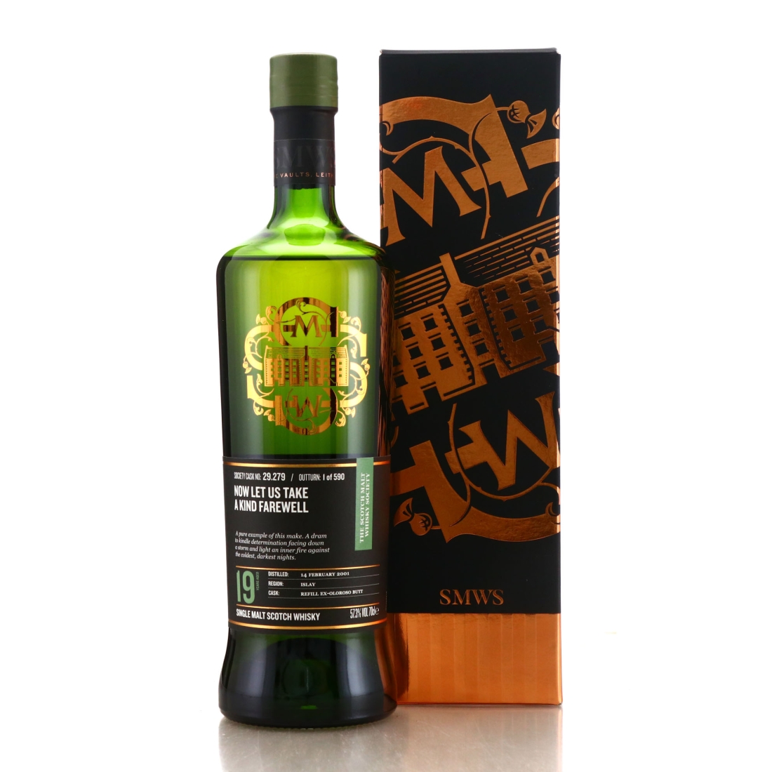 Laphroaig 2001 SMWS 19 Year Old 29.279